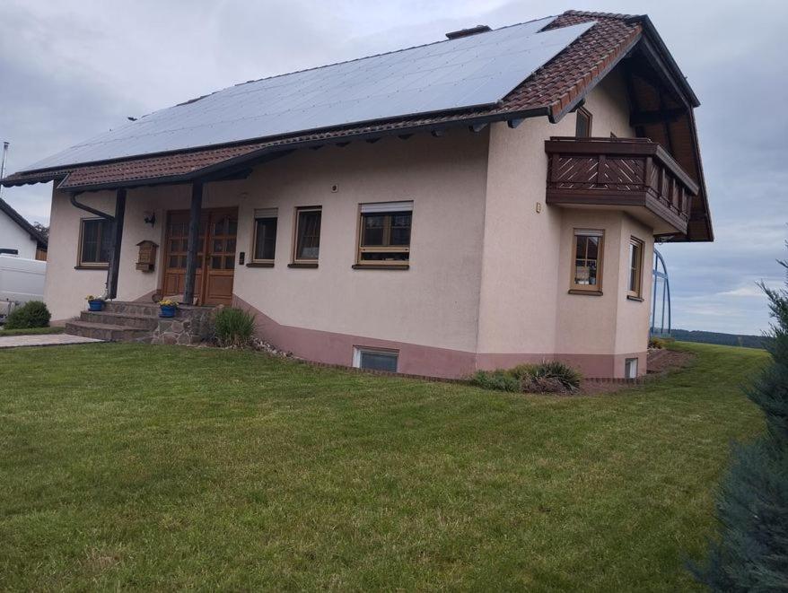 Ferienwohnung Zur Schoenen Aussicht Бухен Экстерьер фото